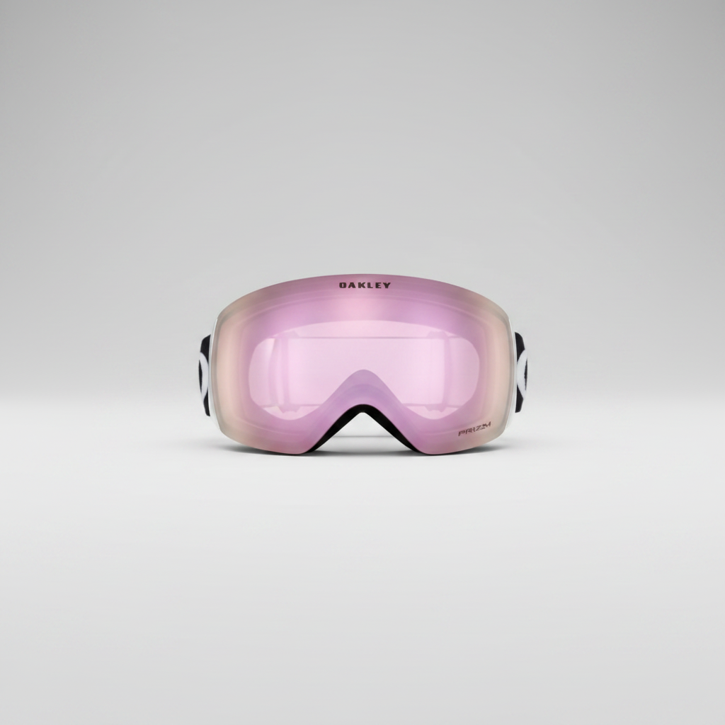 Oakley Flight Deck L Snow Skibrille - Matte Black - Prizm Snow Hi Pink