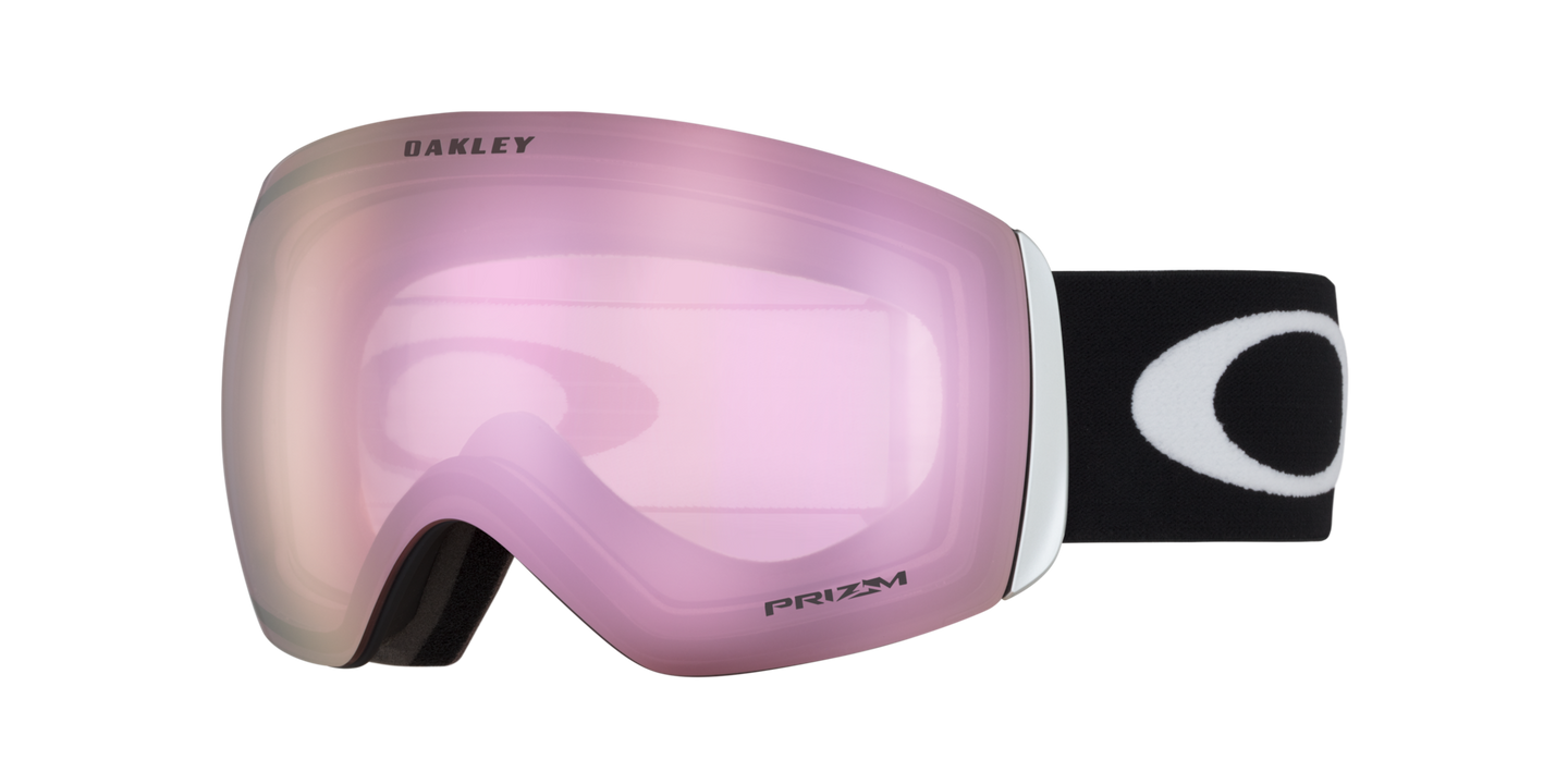 Oakley Flight Deck L Snow Skibrille - Matte Black - Prizm Snow Hi Pink