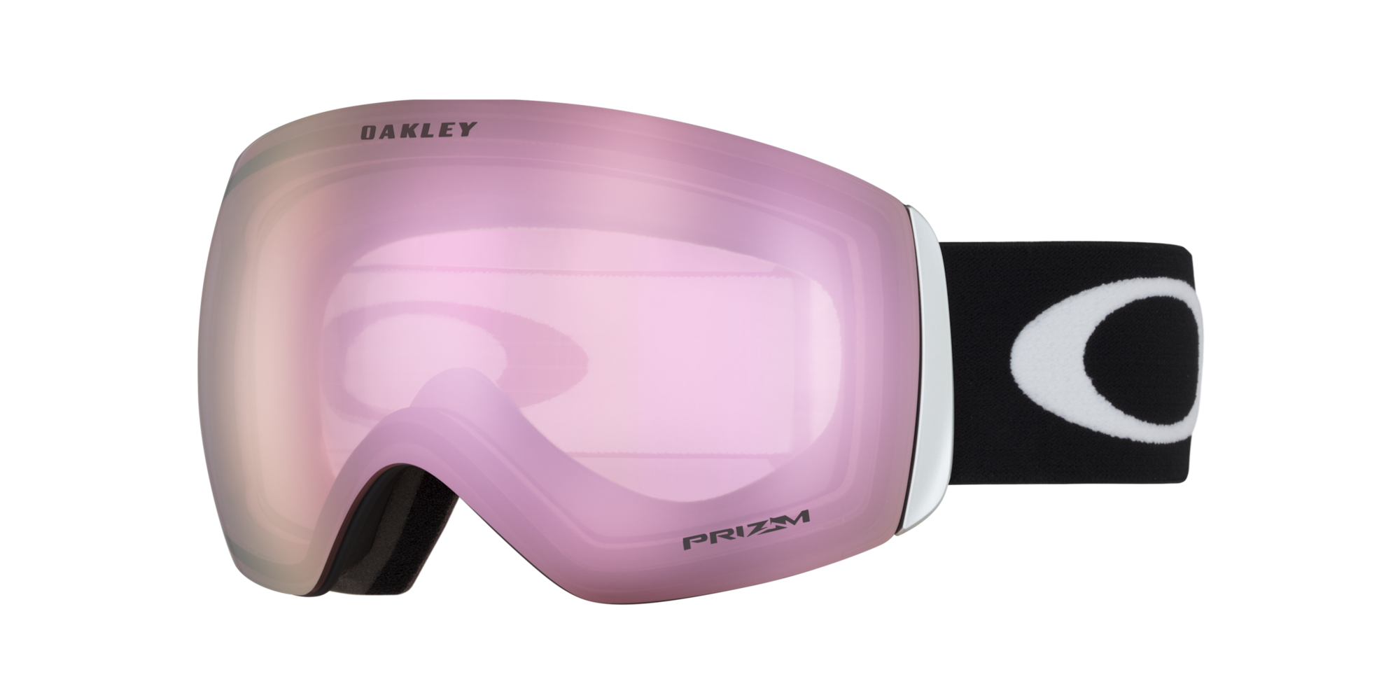 Oakley Flight Deck L Snow Skibrille - Matte Black - Prizm Snow Hi Pink