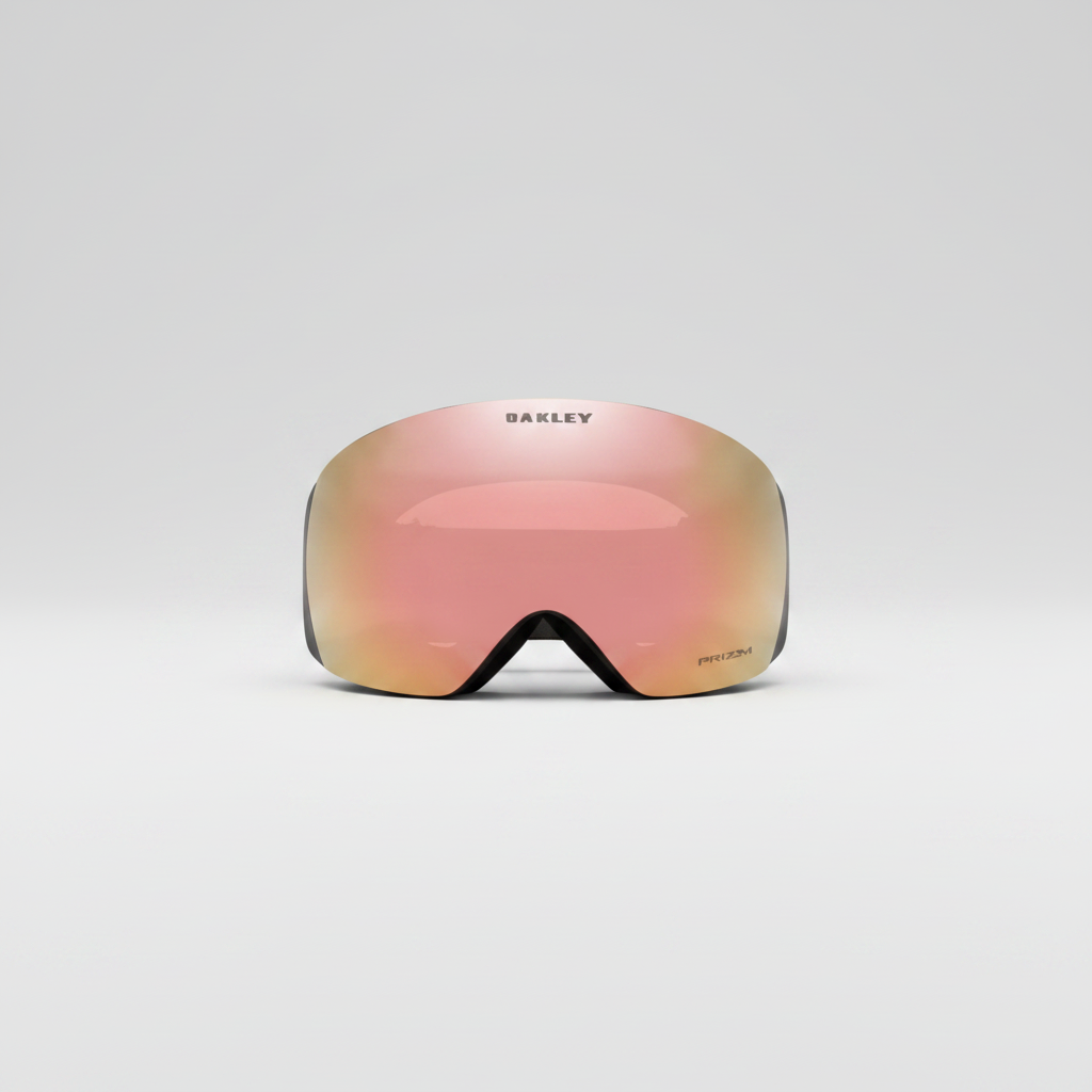 Oakley Flight Deck L Snow Skibrille - Matte Forged Iron - Prizm Rose Gold Iridium