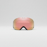 Oakley Flight Deck L Snow Skibrille - Matte Forged Iron - Prizm Rose Gold Iridium