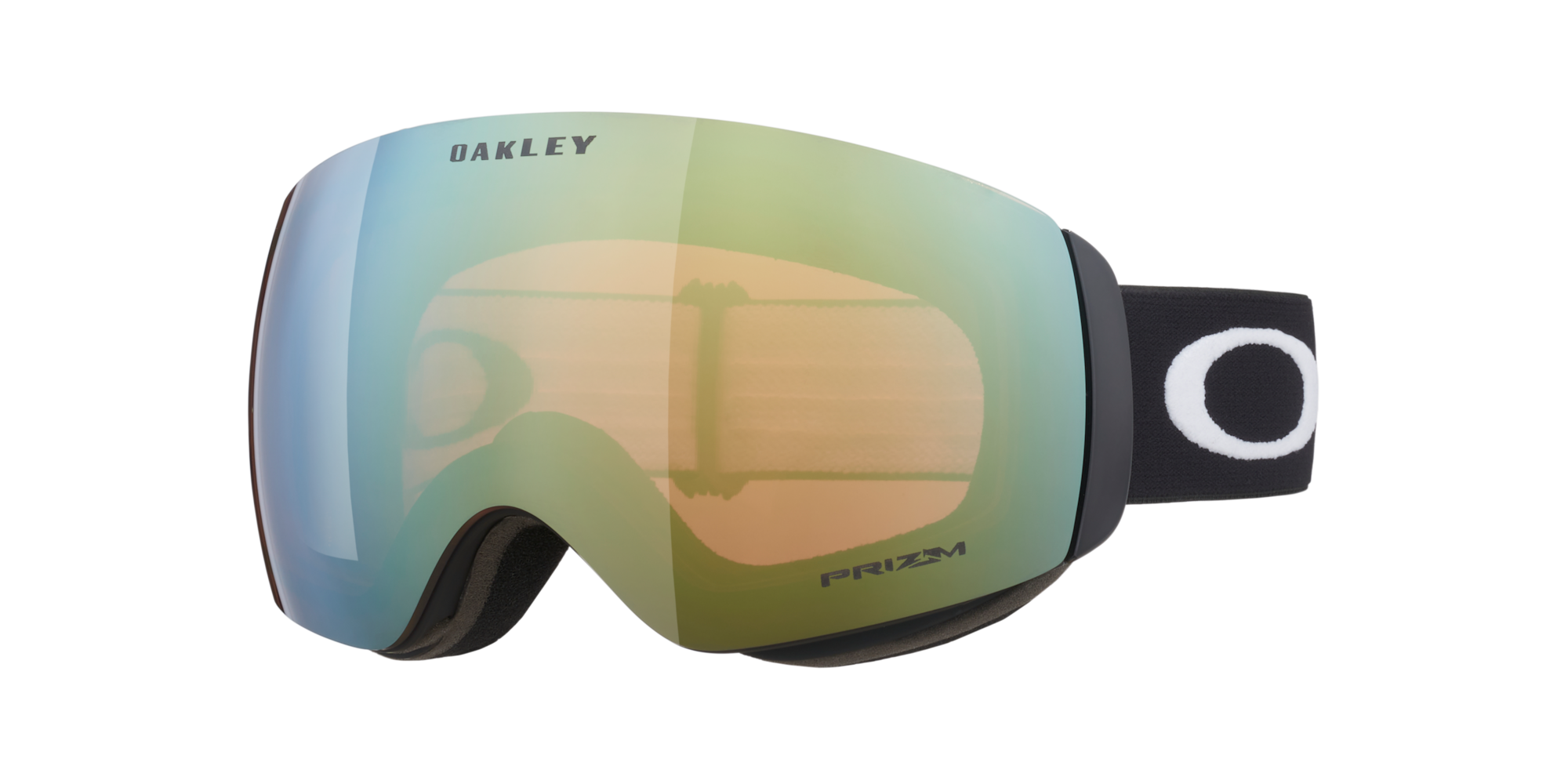 Oakley Flight Deck M Snow Skibrille - Matte Black - Prizm Saga Gold Iridium