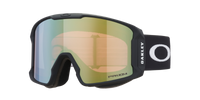 Oakley Line Miner L Snow Skibrille - Matte Blacke - Prizm Sage Gold