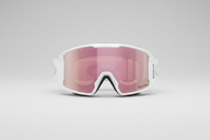 Oakley Line Miner M Snow Skibrille - Matte White - Prizm Rose Gold Iridium