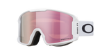 Oakley Line Miner M Snow Skibrille - Matte White - Prizm Rose Gold Iridium
