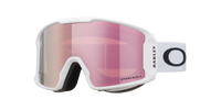 Oakley Line Miner M Snow Skibrille - Matte White - Prizm Rose Gold Iridium