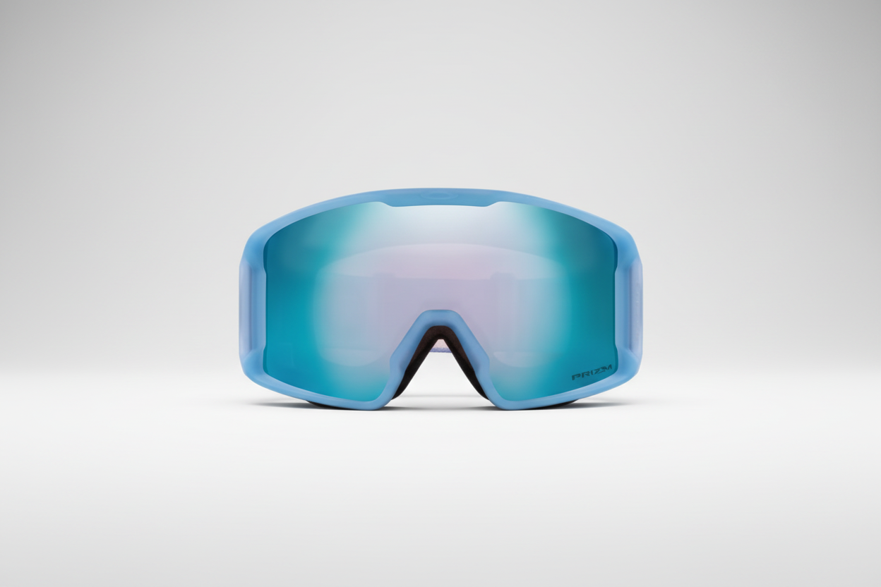 Oakley Line Miner M Snow Skibrille - Matte Navy - Prizm Snow Sapphire Iridium