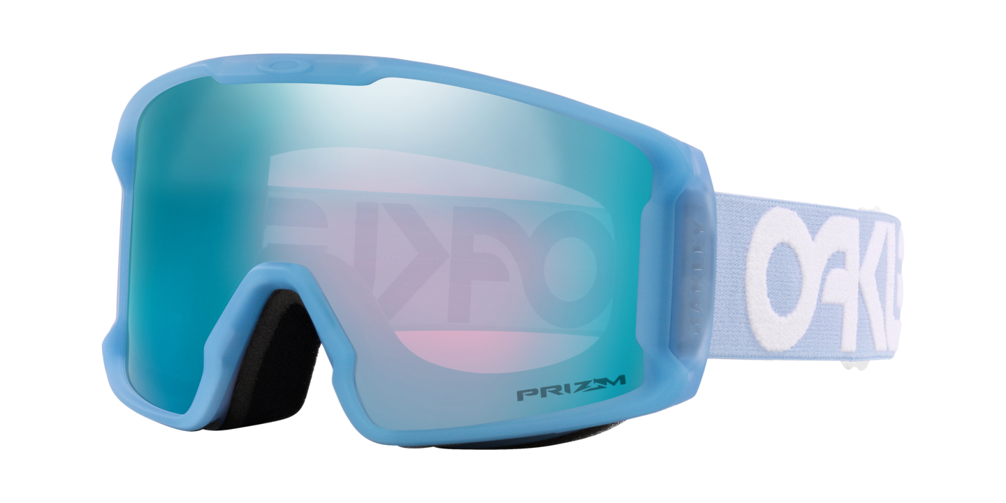 Oakley Line Miner M Snow Skibrille - Matte Navy - Prizm Snow Sapphire Iridium