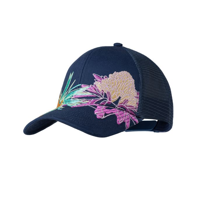 Buff Explore Trucker Cap- Satry Indigo