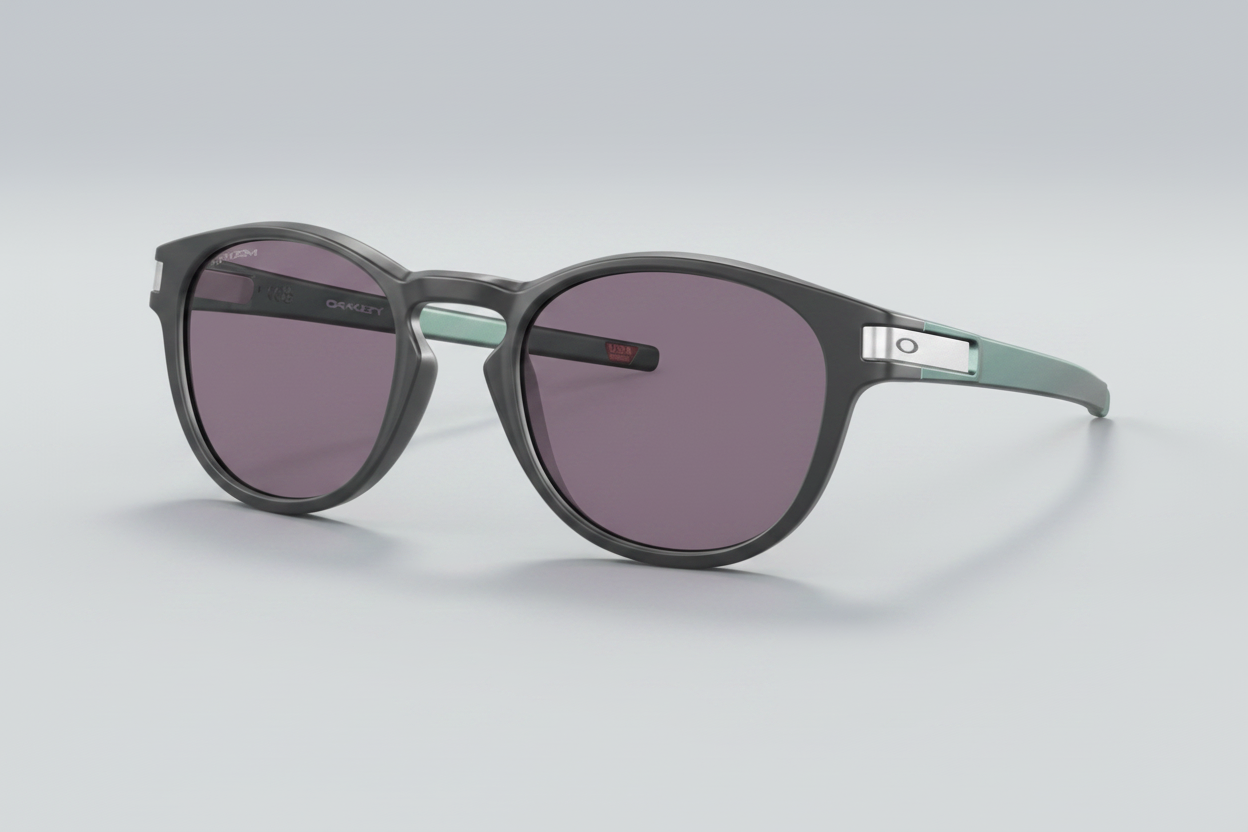 Oakley Latch Matte Carbon Frame - Prizm Grey Lenses