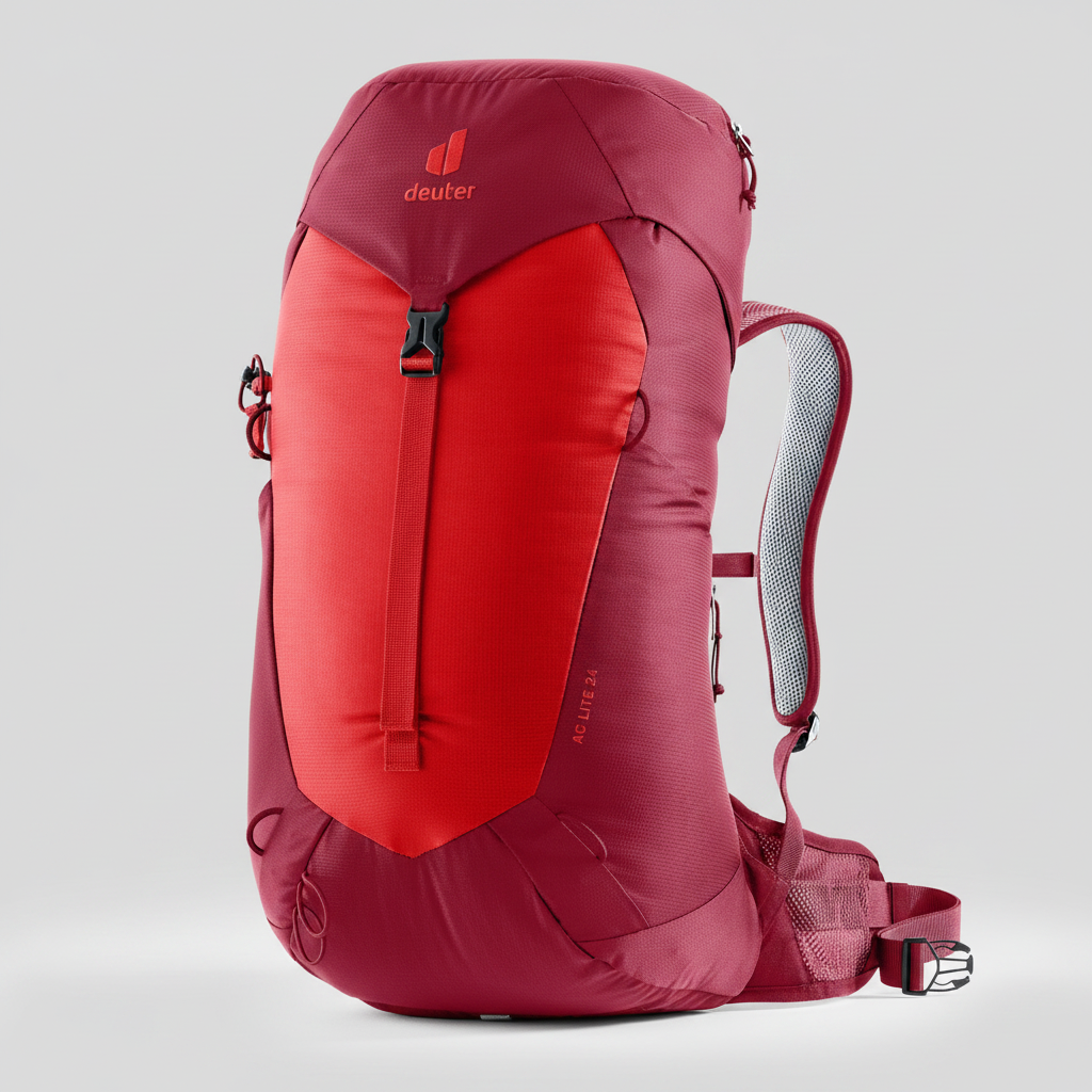 Deuter AC Lite 24 - Wanderrucksack - cherry-masala