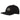 Buff Snapback Cap Kinder -  Solid Black