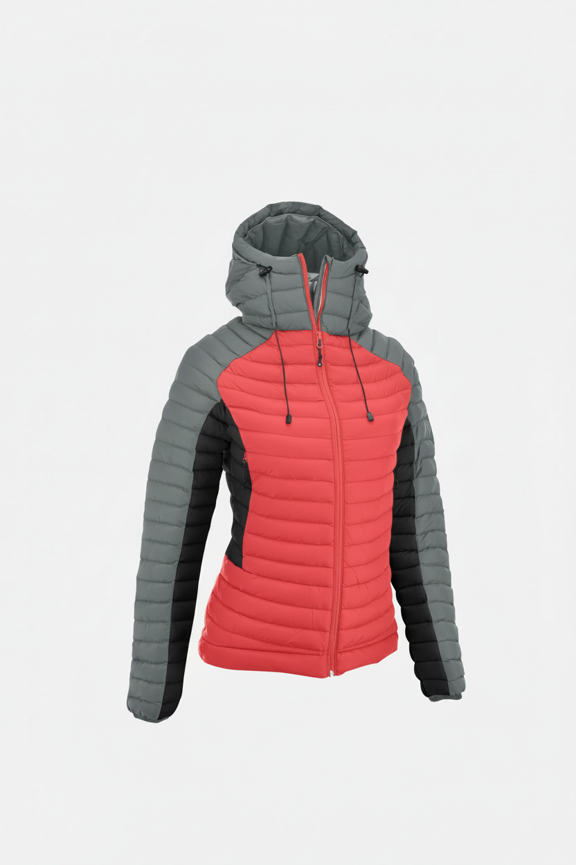 Maul Sports-Saas Fee Damen Stepp Thermojacke m. Kapuze