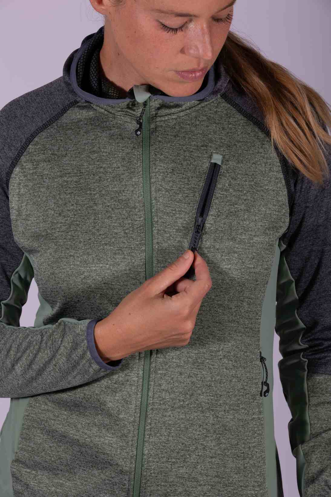Maul Sports- Riedlerspitz XT - leichte Fleecejacke m. Kapuze