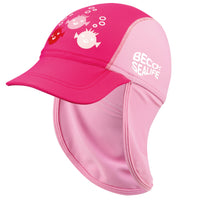 Beco Sealife Sonnehut mit Nackenschutz - Pink