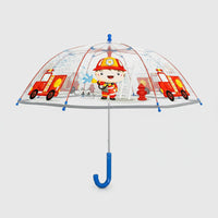 Perletti Glow in the Dark Feuerwehr Kinderschirm