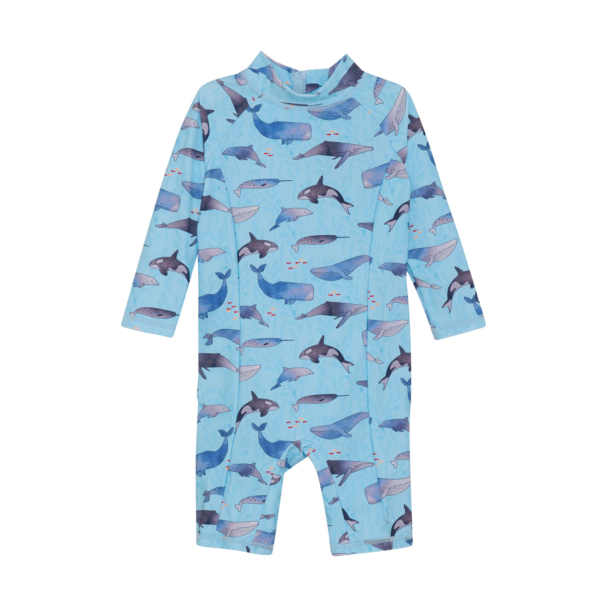 Color Kids- Schwimm Babyanzug L/S AOP