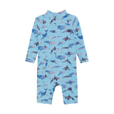 Color Kids- Schwimm Babyanzug L/S AOP