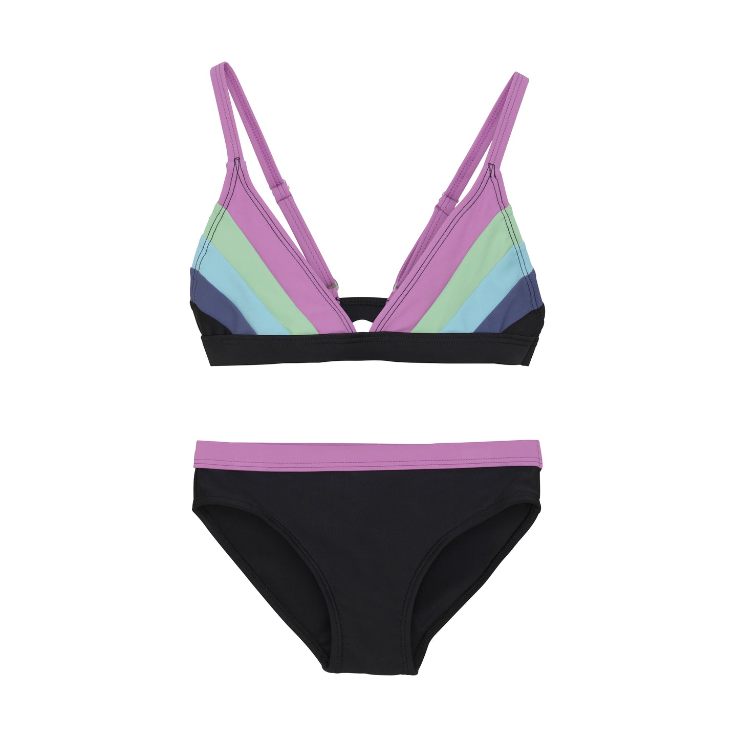Color Kids-Bikini Colorblock- Iris Orchid