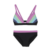 Color Kids-Bikini Colorblock- Iris Orchid