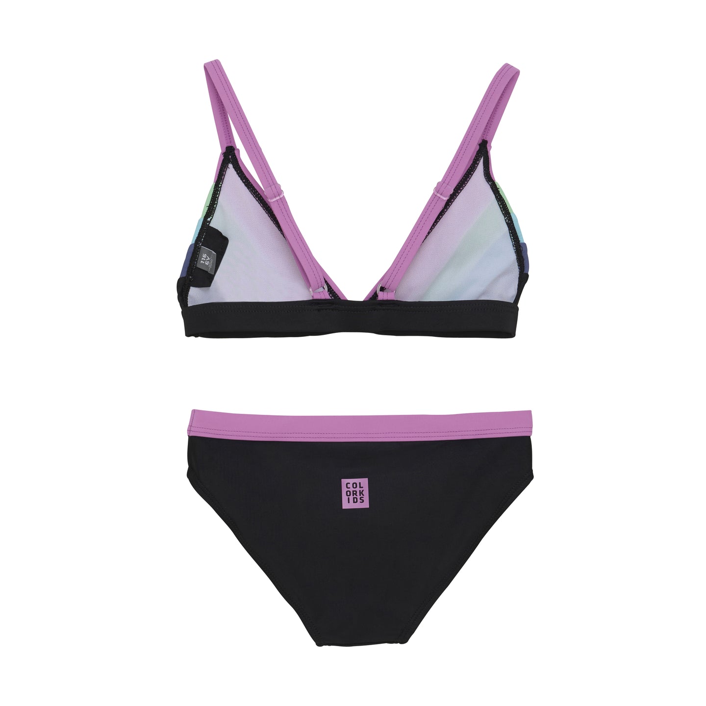 Color Kids-Bikini Colorblock- Iris Orchid
