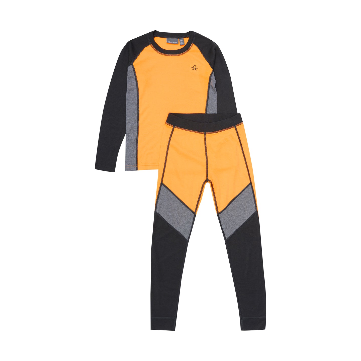 Color Kids Ski Underwear Colorblock Base Layer