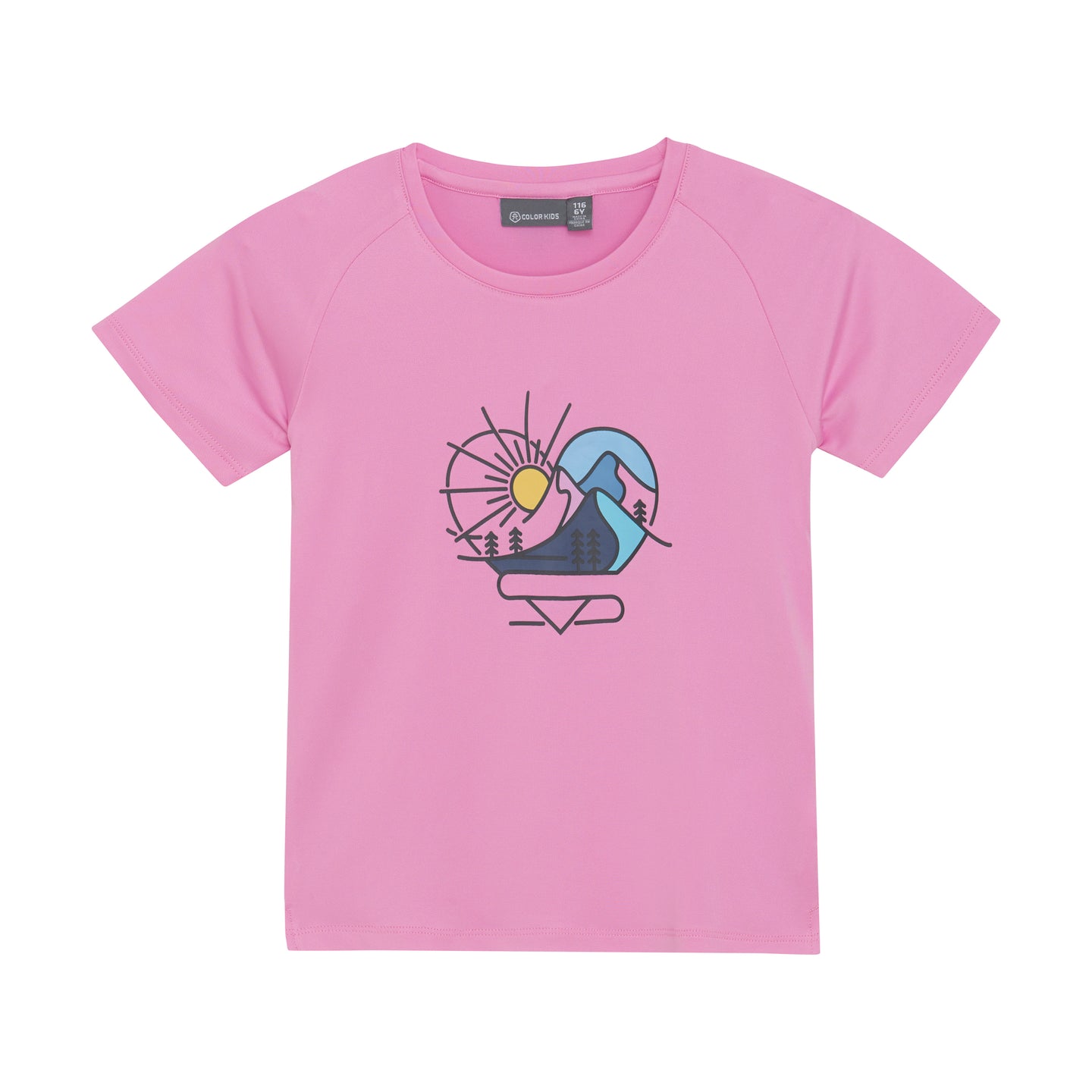 Color Kids-T-Shirt W. Print S/S