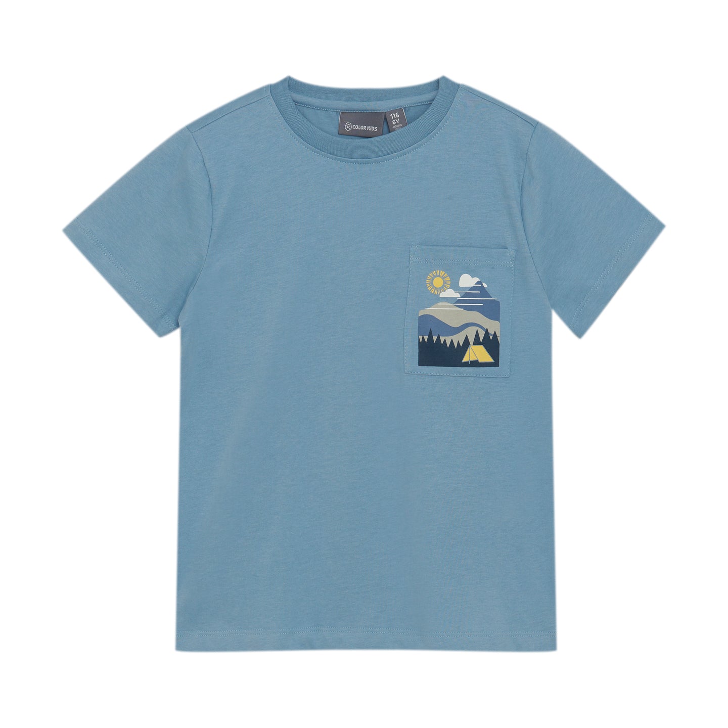 Color Kids - T-shirt W. 2 Print - S/S