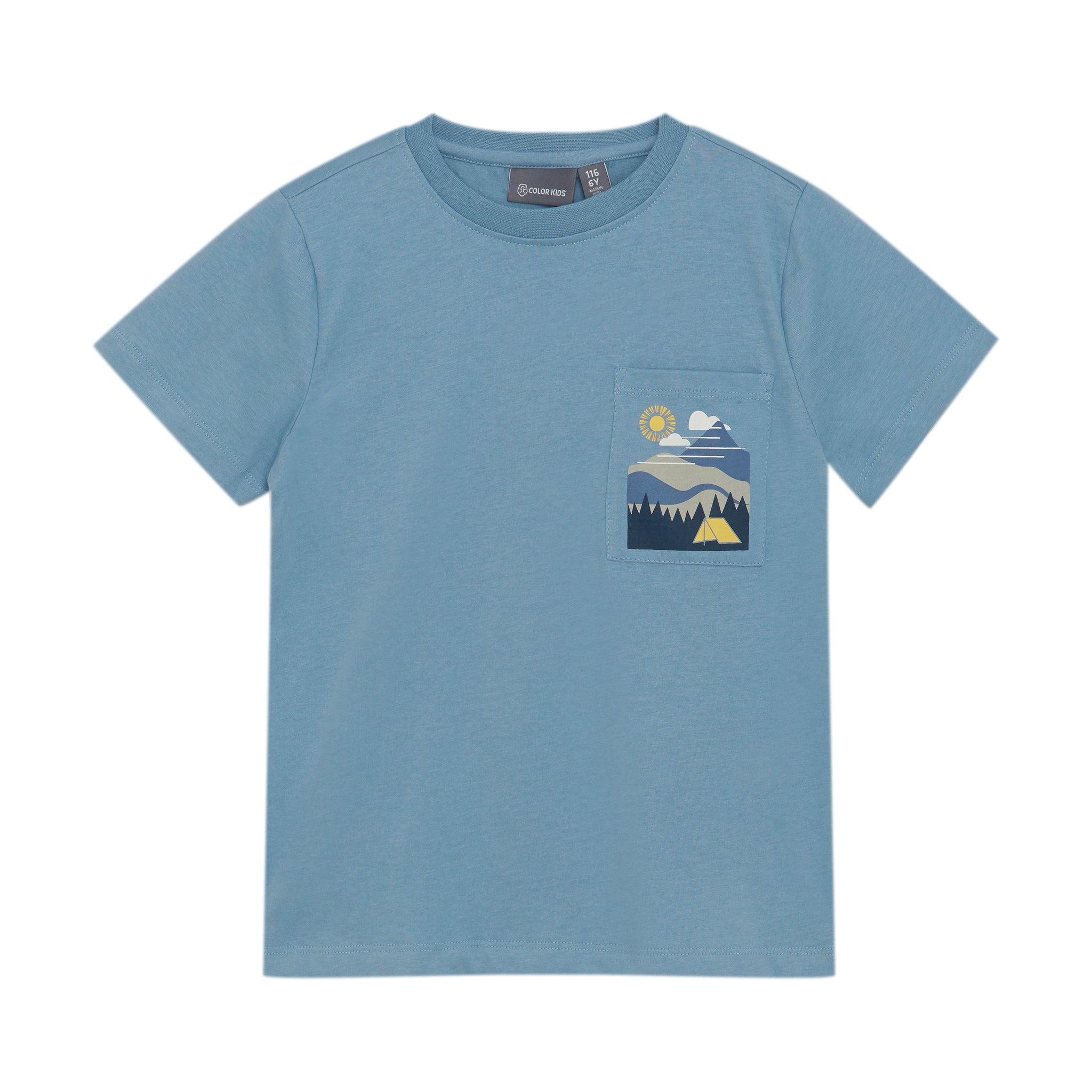 Color Kids - T-shirt W. 2 Print - S/S