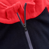 Color Kids Fleece Pulli - Colorblock