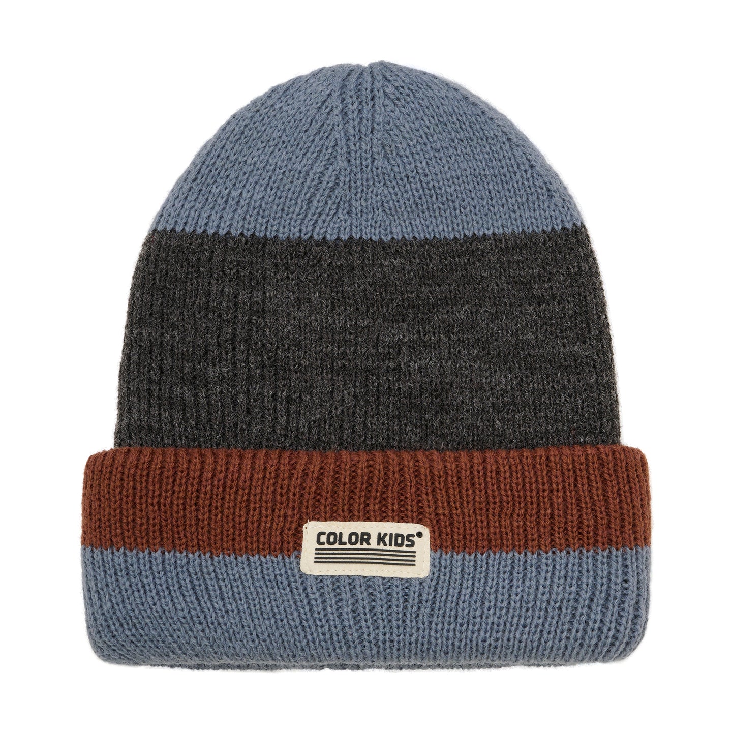 Color Kids Beanie W. Wool & Contrast