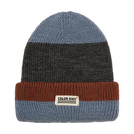 Color Kids Beanie W. Wool & Contrast
