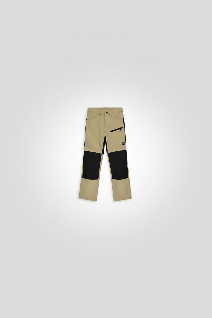 Color Kids- Pants Stretch W. Zip Off- Trekkinghose