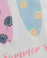 Color Kids T-shirt W. Print S/S