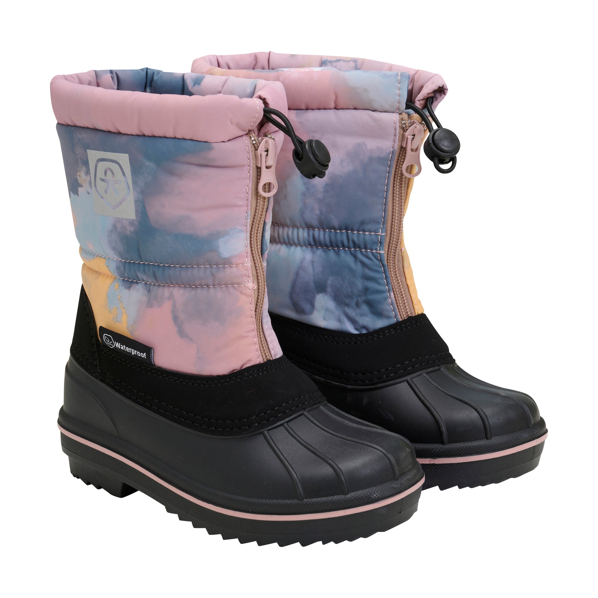 Color Kids Winterschuhe W. Zip Wool & WP AOP