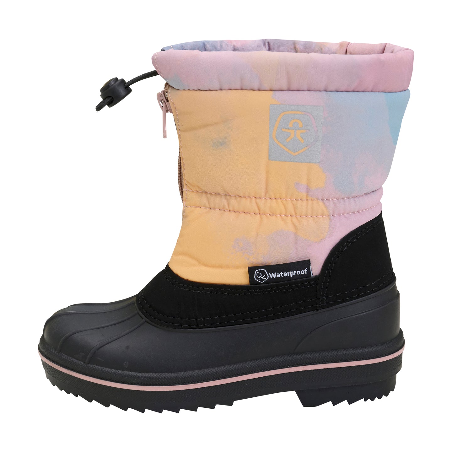 Color Kids Winterschuhe W. Zip Wool & WP AOP