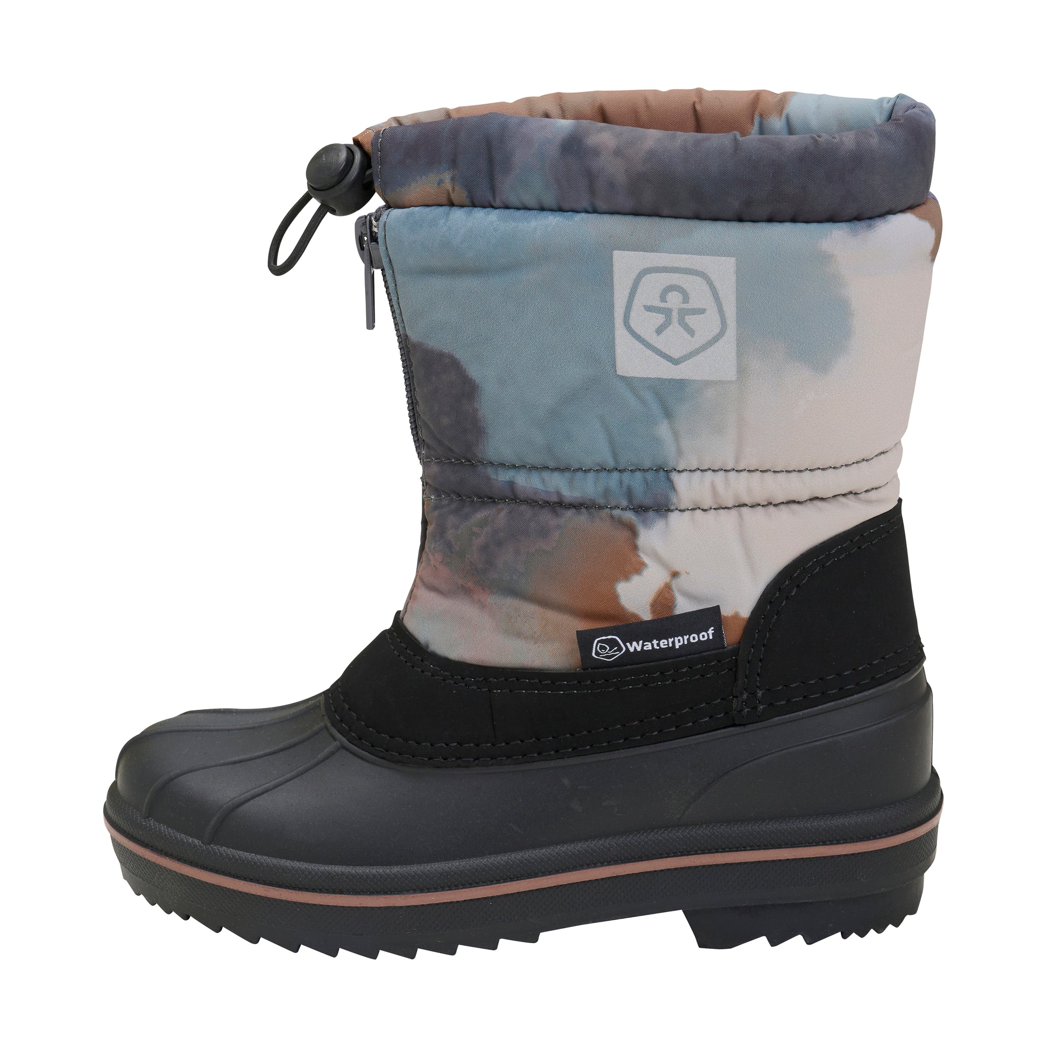 Color Kids Winterschuhe W. Zip Wool & WP AOP