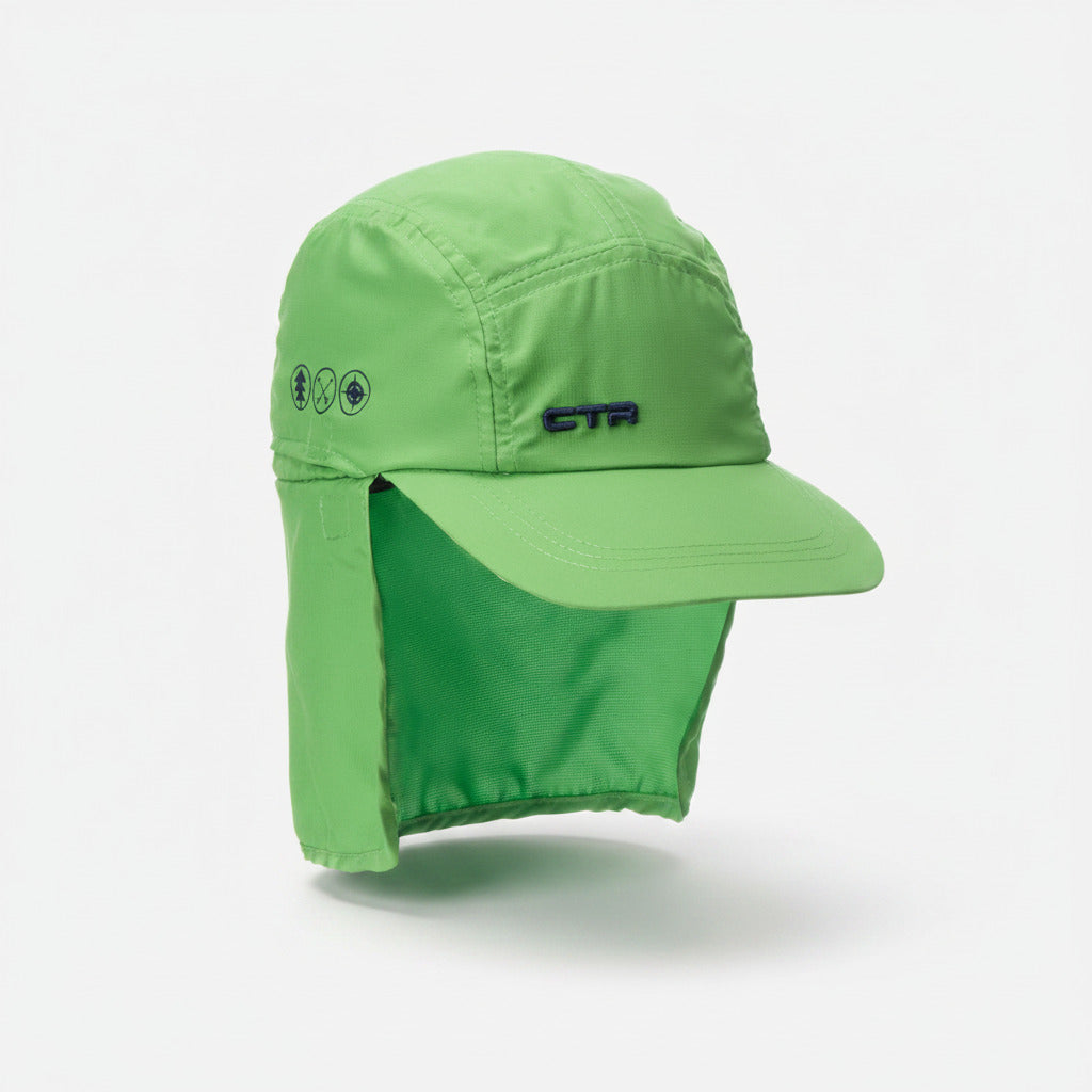 CTR Kids Summit Sunshower Tech Cap - Grün