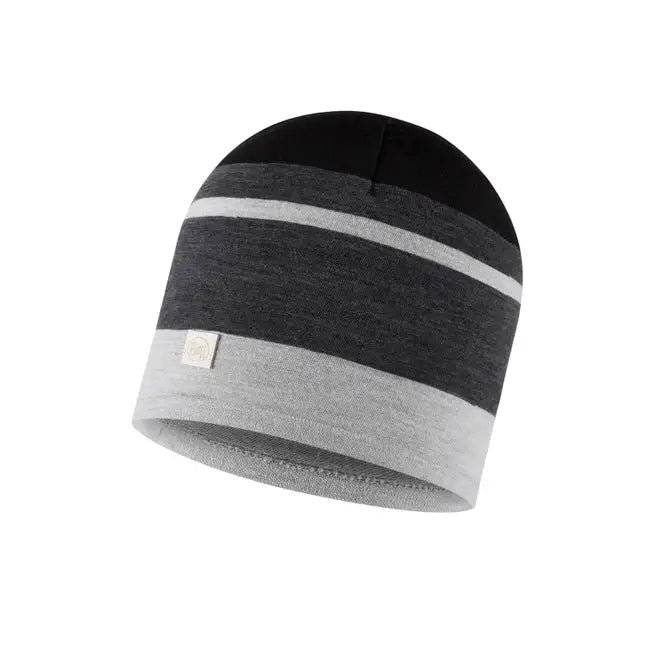 Buff Merino Move Beanie Graphite