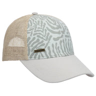 CTR Wanderlust Ladies Tropical Trucker - Sage Leaves