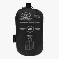 Highlander Stow & Go Wasserdichte Regenjacke