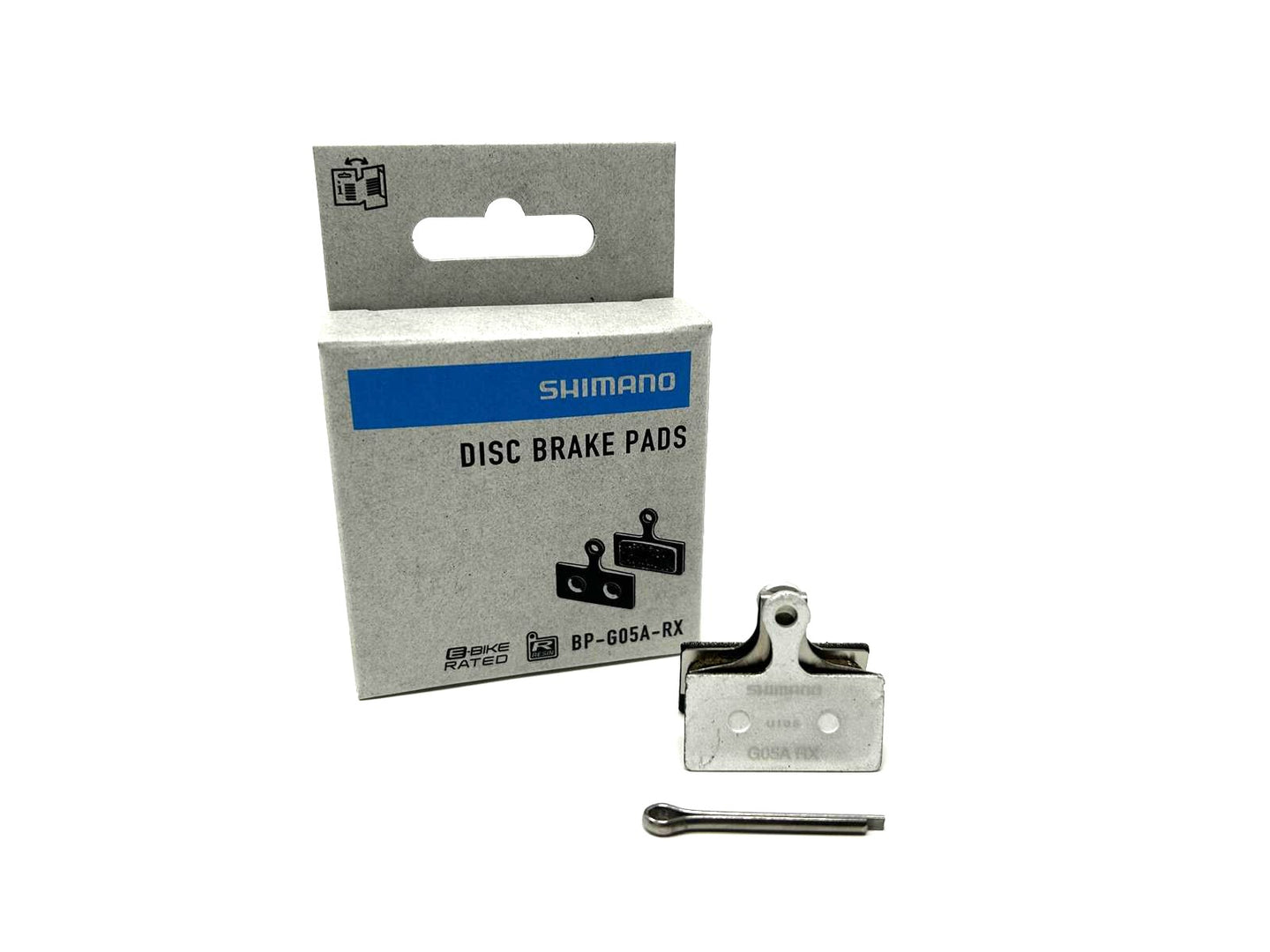 Shimano Bremsbeläge G05A-RX Resin (Organisch) - Ersatz für Bremsbelag G03A