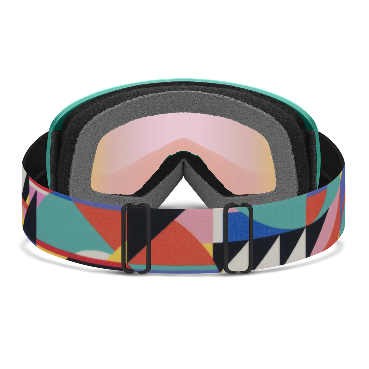 Smith Snowday - JR Skibrille - Jade Formations/Blue Sensor Mirror Jade Formations