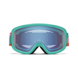 Smith Snowday - JR Skibrille - Jade Formations/Blue Sensor Mirror Jade Formations