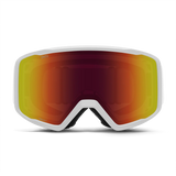 Smith Tribute Skibrille - White/Red Sol-X Mirror Black